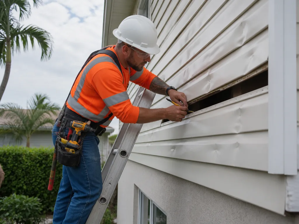 Hail Damage Siding