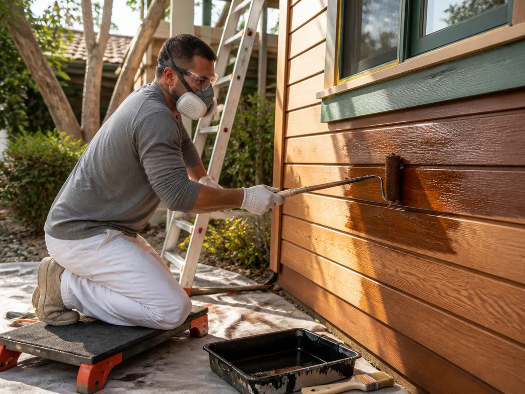 Siding Staining