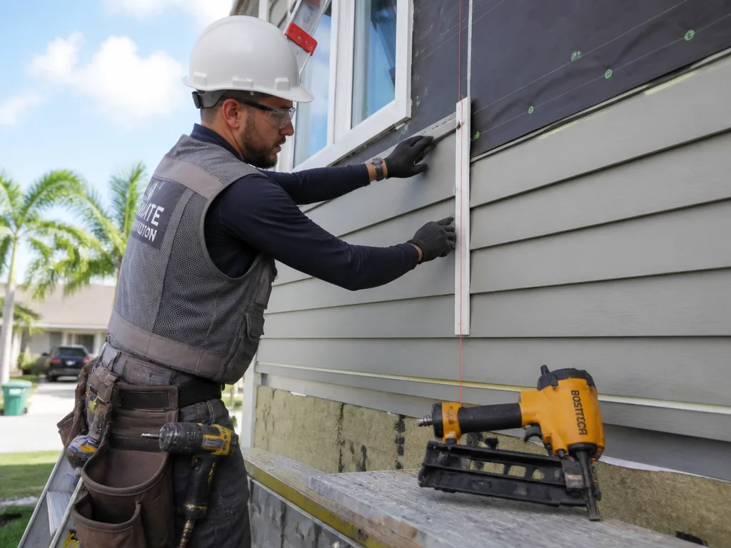 Storm Damage Siding Repair